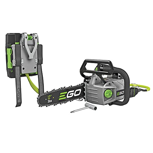 EGO Power+ CSX3003 Top Handle Chainsaw with Battery Holster, 5AH Battery and Charger, Black