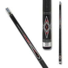 KATANA KAT14 Pool Cue Black/Red/White 20oz