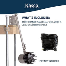 Kasco AquatiClear 1HP Circulator w/Mount, 240V, 200ft Power Cord