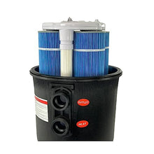Rx Clear® 425 Quad Cartridge Filter Tank Black