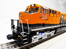 Generic MTH RailKing Halloween ES44AC Diesel Locomotive w/ProtoSound 3.0 O Gauge Orange