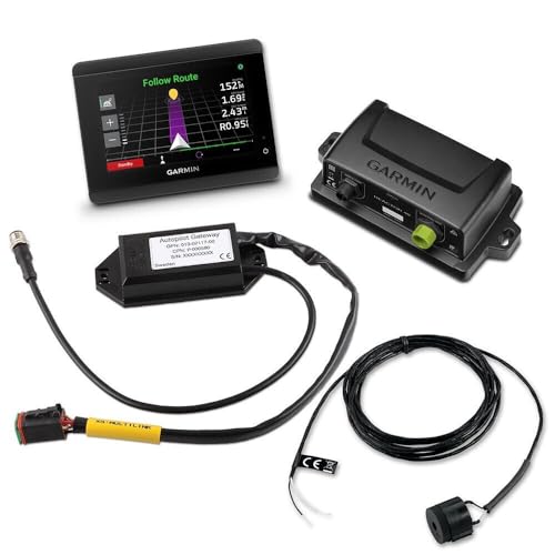 Garmin Reactor™ 40 Steer-By-Wire Corepack for Yamaha® Helm Master® with GHC™ 50 Autopilot Instrument Black