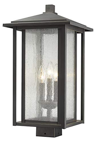 3 Light Outdoor Post Mount Fixture