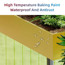 MOFGOE Hanging Flower Pot Planter for Railing, Large Metal Iron Planters, Fully Enclosed Balcony Flower Pot Planting Boxes, for Windowsill, Patio, Porch, Garden Balcony,White,150x20x13cm