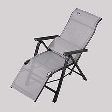 Zero Gravity Reclining Lounge Chair with 90-160° Backrest Adjustment, Outdoor Zero Backrest Patio Lounge Chair, Folding Pool, Beach, Camping, Lawn Chair, Indoor Office Sunbathing Deck SUP (Gray)
