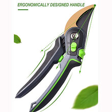MVNOIRE Plant Trim Horticulture Pruner Cut Secateur Shrub Garden Scissor Tool Branch Shear Orchard Pruning Shears