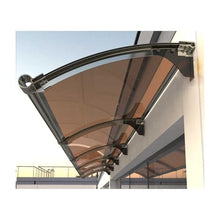 ZBSAVFM Outdoor Canopy Awning for Garden Veranda, Waterproof Patio Cover with Gutter System for Quick Drainage (110 x 400 cm) – Perfect for Weather Protection