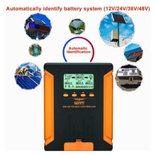 SHIHUANI 12V-48V Auto Solar Controller MPPT 30A-120A, High-Efficiency PV Regulator & Battery Charger for Lead Acid & Lithium(60A)