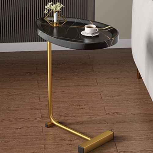 NRFJFOP Sofa Side Table Rock Slab Storage Corner Living Room Sideboard Bedside Removable Small Coffee