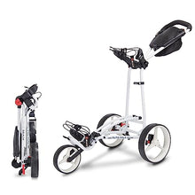 Big Max Autofold FF Push Carts White