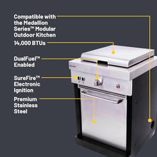 Charbroil Medallion Series Modular Outdoor Kitchen Gas Griddle, Stainless Steel - 463246318