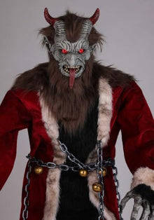 Fun Costumes 6.5FT Krampus Evil Holiday Folklore Animatronic Decoration
