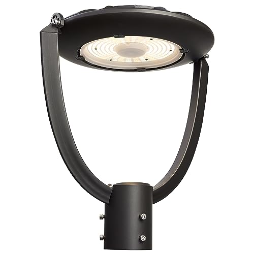 Nuvo 65/892 LED Adjustable Outdoor Post Top Area Light, Selectable Color Temperature, 75 Watts, Bronze Finish