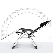 Renovation House Chairs Lounge Chairs Folding Zero Gravity Reclining Outdoor Lounge Patio Chairs Adjustable Folding Recliner for Deck Patio Beach Yard Pack Durable (Color : Without mattress)