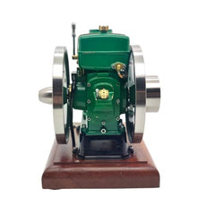 Retrol&OKMO 1/5 Scale Single-Cylinder Four-Stroke Engine with Wooden Base