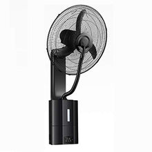 icVantA Wall-Mounted Misting Fan with Control, 1.8Lwater Tank Oscilating 3 Speed Setting, for Industrial, Outdoor, Commercial, Residential