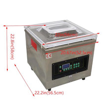 HayWHNKN Stainless Steel Vacuum Sealer for Dry & Moist Food 110V