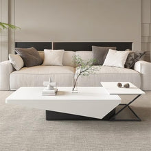 Side End Table Modern Minimalist Coffee and Side Table Set for Living Room, Small Space Design with Drawer, Stylish and Functional Furniture for Home Use Accent Coffee Table for Living Room Bedroom Of