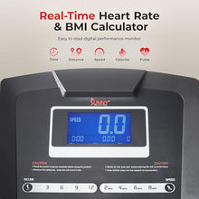 Sunny Health & Fitness Smart Treadmill Black