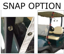 DOORWORKS GOLF CART ENCLOSURES Golf Cart Cover Tan - Utility Box / Rear Seat