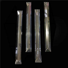 100PCS/LOT,30200mm Crystal Tri Prism1 Hole Crystal Chandelier Trimming Pendant Crystal Chandelier Parts