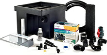 Atlantic Water Gardens Complete Sol White Colorfalls Lighted Falls Kit - 24" Spillway, Basin, Pump, Hose & Fittings
