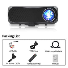 TEDILUVI Home Projector Led Theater Beamer System Full 1080p Native Resolution 10000:1 Contrast Ratio 900dab