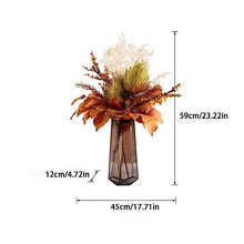 Simulation Potted Plants Bonsai Tree Simulazione Di Lusso Leggero Set Floreale Vaso Di Vetro Nordic Soggiorno Tavolo Da Pranzo Fiori Finti Bouquet Di Fiori Secchi Decorazione Ornamenti Fake Plant Gree