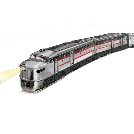 Bachmann Burlington Alco Fa2 O Scale Diesel Locomotive Set