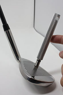 Majek Golf Groove Sharpener Silver