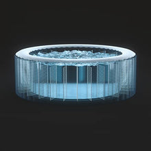 Intex PureSpa Plus Inflatable Bubble Jet Hot Tub Gray