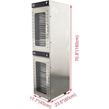 HQHAOTWU 40 Layers Stainless Steel Rotary Food Dehydrator Machine