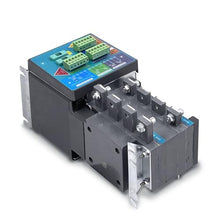 100A 160A 250A 4P ATS Diesel Generator Dual Power Automatic Transfer Switch Single Three Phase Generator Parts AC220V(AISIKAI 100A 4P)