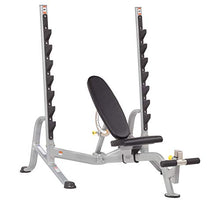 HOIST Fitness Olympic Weight Bench 7-Position Adjustable Full-Body Strength Training Bench Foldable