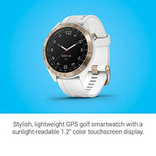 Garmin Approach S40 Golf Smartwatch Light Gold/White