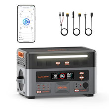Portable Power Station 2016Wh, PowerMax 3600W AC Output Solar Generator