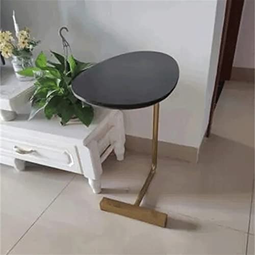NRFJFOP Tray Iron Art Sofa Table Oval Coffee Living Room Furniture Side Tables Fruit Service Plate