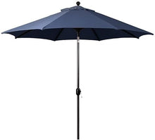 Galtech Deluxe Auto Tilt Market Umbrella 11ft Navy