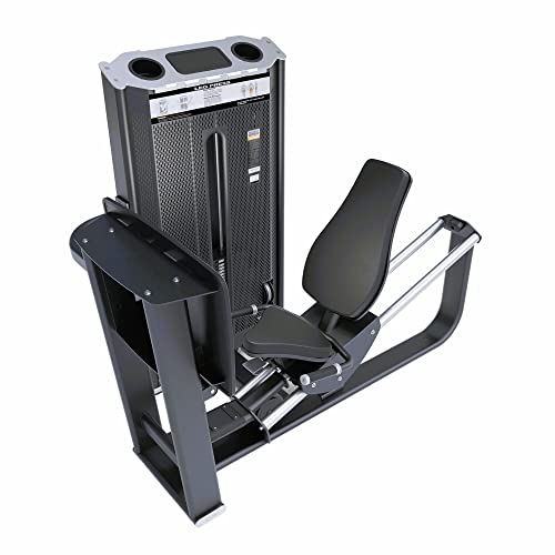 MiM USA Leg Press Hack Squat Machine Black