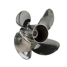 Quicksilver Q4 14.6" Stainless Steel Propeller 4-Blade Right Hand Rotation