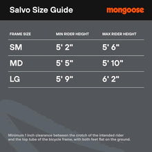 Mongoose Salvo Trail Adult Mountain Bike 29-inch 18-Speed Aluminum Frame Disc Brakes Orange
