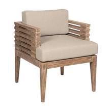 Vivid Outdoor Patio 5 Piece Dining Set in Light Eucalyptus Wood with Taupe Olefin Cushions