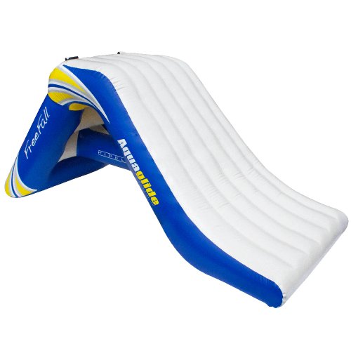 AQUAGLIDE Freefall 6 Inflatable Water Slide Multicolor