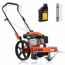 PROYAMA 170cc Walk Behind Weed Trimmer String Mower, Push Weed Wacker