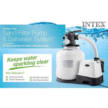 INTEX Krystal Clear 2,650 GPH Sand with Automatic Pool Vacuum Cleaner