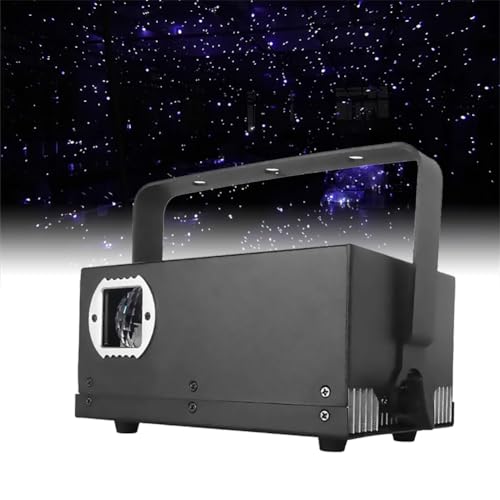 XIVUIFOI Garden Lights,Dynamic Breathing Firefly Projector Lamp,Christmas Garden Light Projector w/Control Panel,Firefly Lighting Projector,Adjustable Speed Star Lights (White_25w)