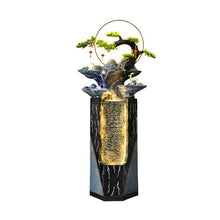GLigeT Outdoor Water Fountain Chinese Water Fountain Landscape, Home Living Room Courtyard Water Circulation Floor Decoration, Office Water Landscaping Outdoor Fountain (Size : L)