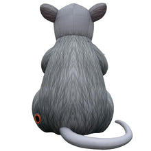 10Ft Inflatable Scabby the Rat Balloon with Blower, Giant Union Protest Display for Labor Disputes, Street Demonstrations and Strikes