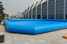 Banfluxion Inflatable Pool 236x236x26in with 800W Blowers Blue