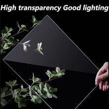 Plastic UV-Resistant Greenhouse Canopy Transparent Polycarbonate Board, Insulating Sunshade Board, Outdoor Easy-to-Cut Covering Board(3mm,1.8x8m/6x26.2ft)